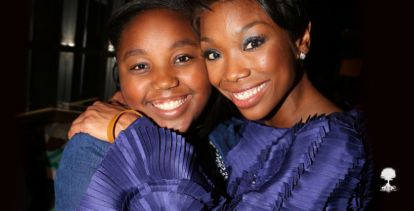 Brandy Norwood Daughter Sy'rai Smith Captured Singing 