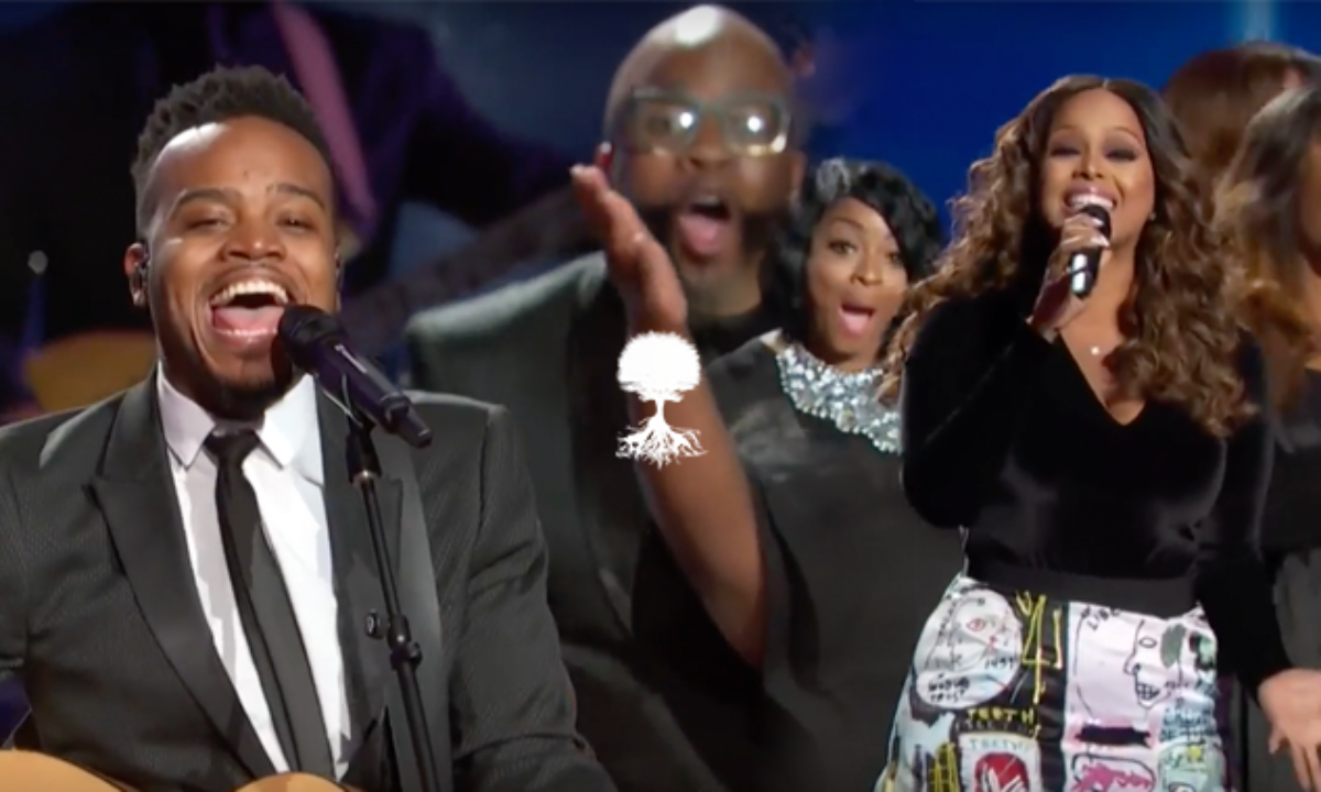 Watch Chrisette Michele Travis Greene Perform At Trumps