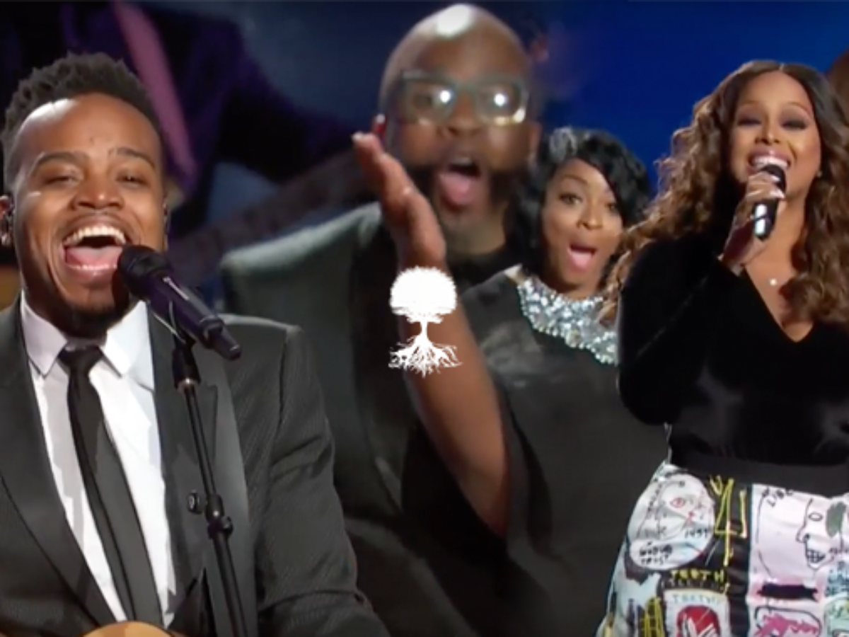 Watch Chrisette Michele Travis Greene Perform At Trumps