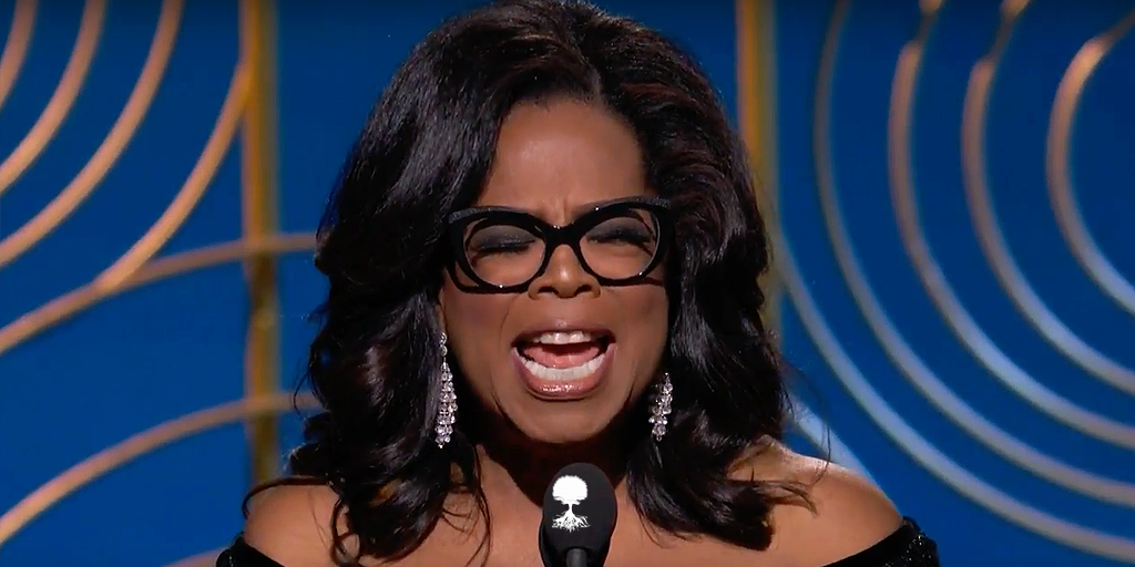 Oprah Delivers The Most Powerful Speech Of 2018 At The Golden Globes